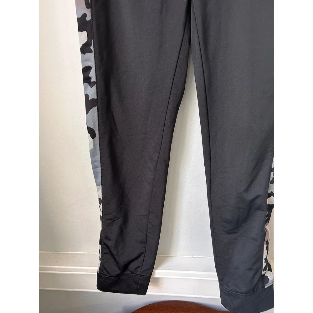 Jordan Nike Air Boys Black Camo Stripe Joggers Track Pants Size M L